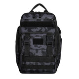 Fishing Tackle Backpack with Rod Holder Outdoor Shoulder Bag for Fishing Gear Storage Deep Blue