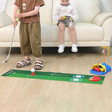Golf Club Set Mini Golf Practice Play Game Educational Outdoor Toy