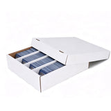 4 Section Large Card Box Holds Over 4000 Cards with Lid Storage