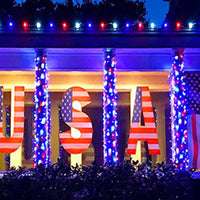 22M 200LED Solar String Lights for Outside 8-Mode Solar Garden Decorative Light for Patio Yard Tree Party