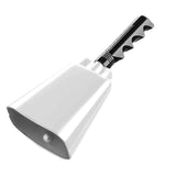 Steel Cowbell with Handle Cheering Bell Musical Instruments for Sports Events Games