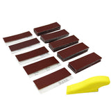 100 Pcs Micro Sanding Pad Mini Hand Sander for Crafts