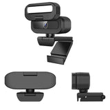 4K Webcam for PC with Microphone & Light & Privacy Cover for Streaming Video Calls