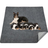 Coral Fleece Washable Dog Mat – Non-Slip Reusable Pee Pad for Pets