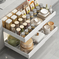 Pull-Out Cabinet Organizer Expandable Slide Out Pantry Shelves Storage