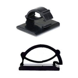 100 PCS Self Adhesive Cable Tie Clips for Desks and Walls