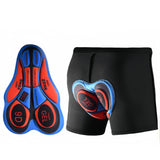 9D Silicone Padded Cycling Shorts Unisex Bike Underwear