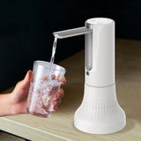 Digital Automatic Water Pump USB Rechargeable Water Dispenser White