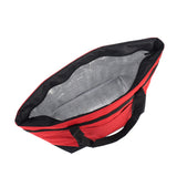 Insulated 39L Reusable Tote Bag for Grocery Shopping for Picnic Beach Grocery Red