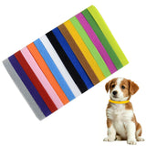 15Pcs Colours Whelping ID Collar Bands Pet Puppy Kitten Identification Collar Tags