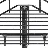 4 Tier Floor Standing Corner Shower Caddy Organizer Shelf with Hooks