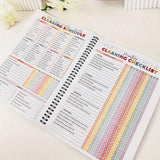 DIY Cleaning Schedule and Checklist Organizer Daily Weekly Monthly Household Cleaning Planner for Home