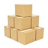 10Pcs Cardboard Shipping Box Paper Boxes Mailing Packing Corrugated Carton
