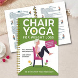Chair Yoga for Seniors 30-Day Challenge Gentle Seated Yoga Guide for Women & Men Green