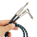 3M Electric Guitar Lead Cord Cable 6.35mm Jacks For Amp Pedals Instrument