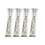 20 PCS Quick Screw Hidden Rain Gutter Bracket Hangers clip style Heavy Duty