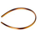 6 Pcs Non Slip Toothed Hair Hoops Thin Plastic Invisible Styling
