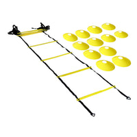 12 Rung Speed Agility Ladder Training Set Exercise Ladders for Football Soccer Footwork Training Sports