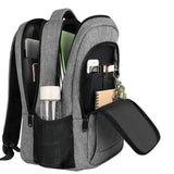 Travel Laptop Backpack Work Bag with USB Charging Port Water Resistant Business Rucksack