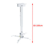 Universal Ceiling Mount Projector Bracket 4 Arm Projection Extendable