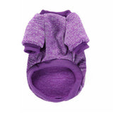 Pet Puppy Dog Cat Warm Winter Sweater Vest Knitted Coat Jacket for Small Dog Purple