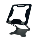 Adjustable Laptop Stand for Desk, Metal Foldable Laptop Riser Ventilated Cooling Lectern for Desk
