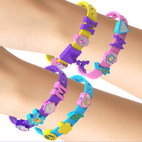 DIY Friendship Bracelet Making Kit with Stickers – Wristband Craft Kit for Girls