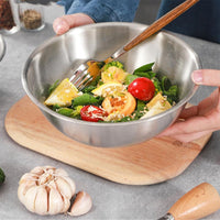 5PCS Stainless Steel Mixing Bowls Set for Kitchen Baking and Meal Prep