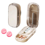 Pill Cutter and Splitter with 1/2 Adjustable Divider for Small and Tiny Pills Style 2