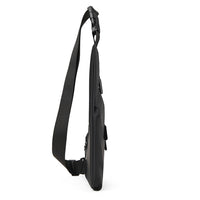 Anti Theft Travel Crossbody Bag  Multi-Pocket Shoulder Bag Black
