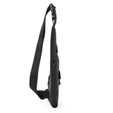 Anti Theft Travel Crossbody Bag  Multi-Pocket Shoulder Bag Black