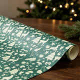 10 Sheets 10 Designs Christmas Wrapping Paper for Gifts and Crafts