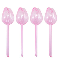 4Pcs Plant Watering Globes Plastic Self-Watering Device for Garden Plant Indoor Outdoor