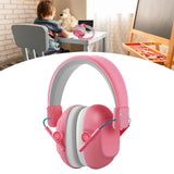 Noise Reduction Earmuffs – Hearing Protection for Study & Sleep Pink
