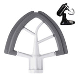 Silicone Coated Dual Edge Beater for KitchenAid 4.5–5 Quart Stand Mixer