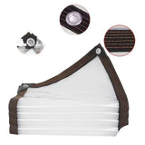 Clear Plastic Tarpaulin Tarp with Grommets