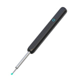 Black Wax Removal Tool Camera 3.3mm HD Ear Scope Otoscope with 4 Pairs of Earplugs