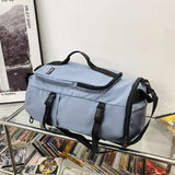 3-in-1 Sports Duffle Bag Travel Backpack Weekender Overnight Bag Blue