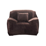 Velvet Stretch Sofa Slipcover Sofa Couch Furniture Protector Cover Coffee