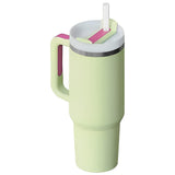 40oz Insulated Tumbler Stainless Steel Double Wall Water Bottle Travel Mug Green
