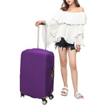 Elastic Luggage Suitcase Cover Travel Case Protector Anti Scratches Slipcover Purple