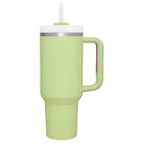 40oz Insulated Tumbler Stainless Steel Double Wall Water Bottle Travel Mug Green
