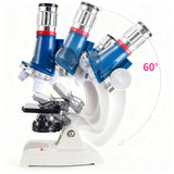 Microscope Kit 100X-1200X Science Experiment Educational Toy