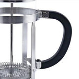 Plunger Press Tea Coffee Maker French Style Coffee Glass Pot with Filter