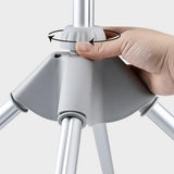 Foldable Garment Steamer Hanger Stand with Ironing Gloves with Storage Bag