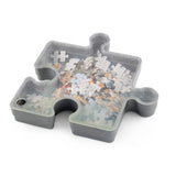 6 Layer Puzzle Sorting Organizer Box Trays for 1000 Pieces Gray