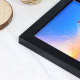 Photo Frame with Stand and Wall Mount for Home Decor Black