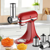 Slicer Shredder & Juicer Attachments Compatible with KitchenAid Style 1