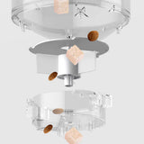 Automatic Cat Feeder WiFi Automatic Dog Food Dispenser with Camera Remote
