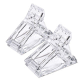 10 PCS Clear Durable Nail Tips Clips for Home and Salons